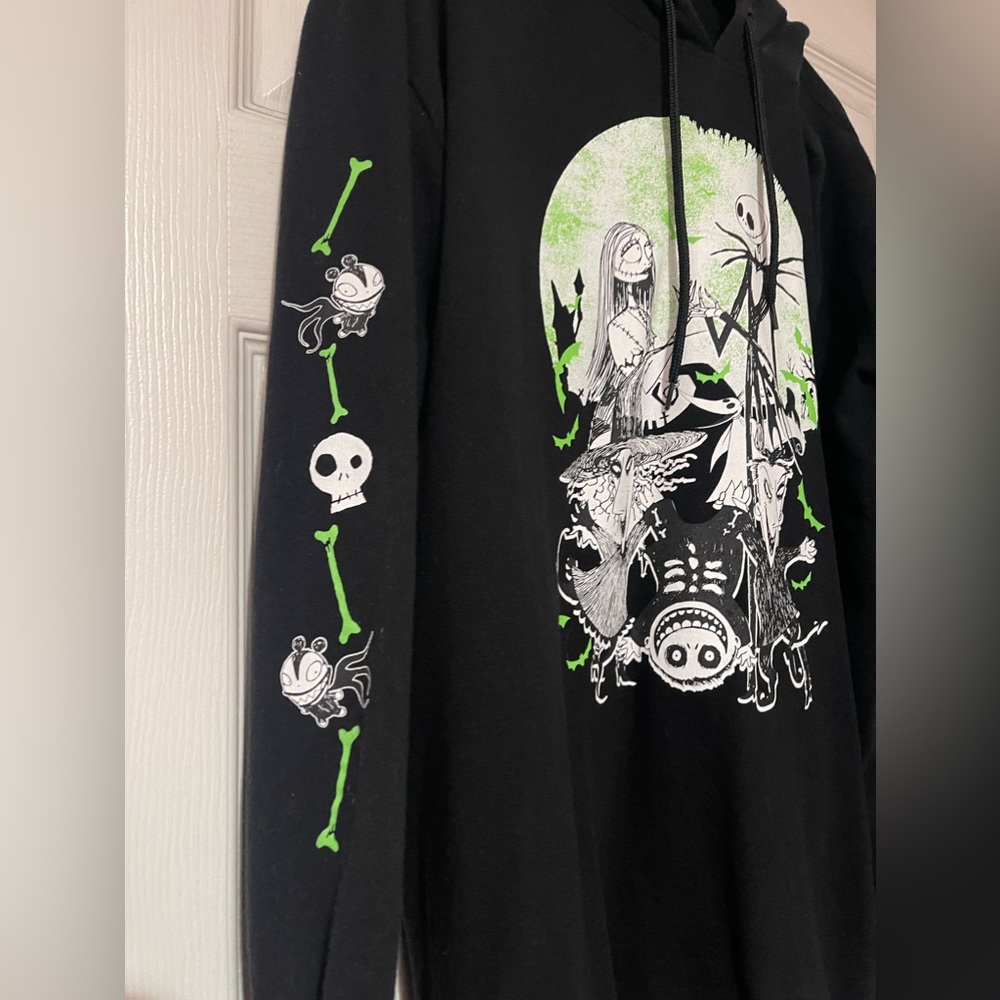 Nightmare Before Christmas hoodie dress size medium